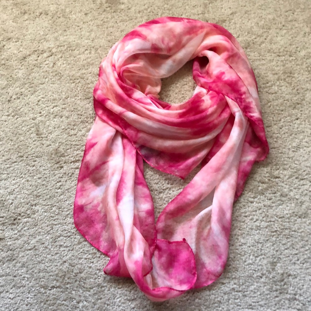 Tie dye scarf